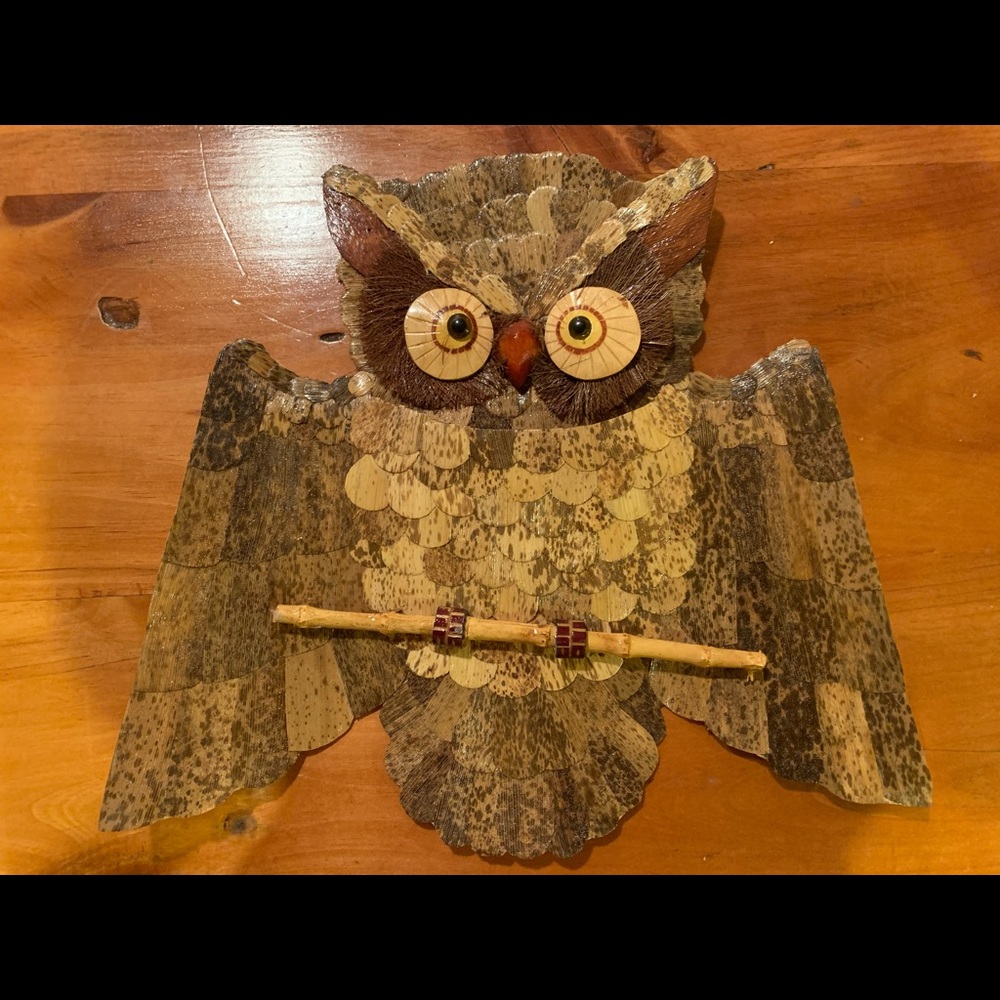 Handmade Owl Decor